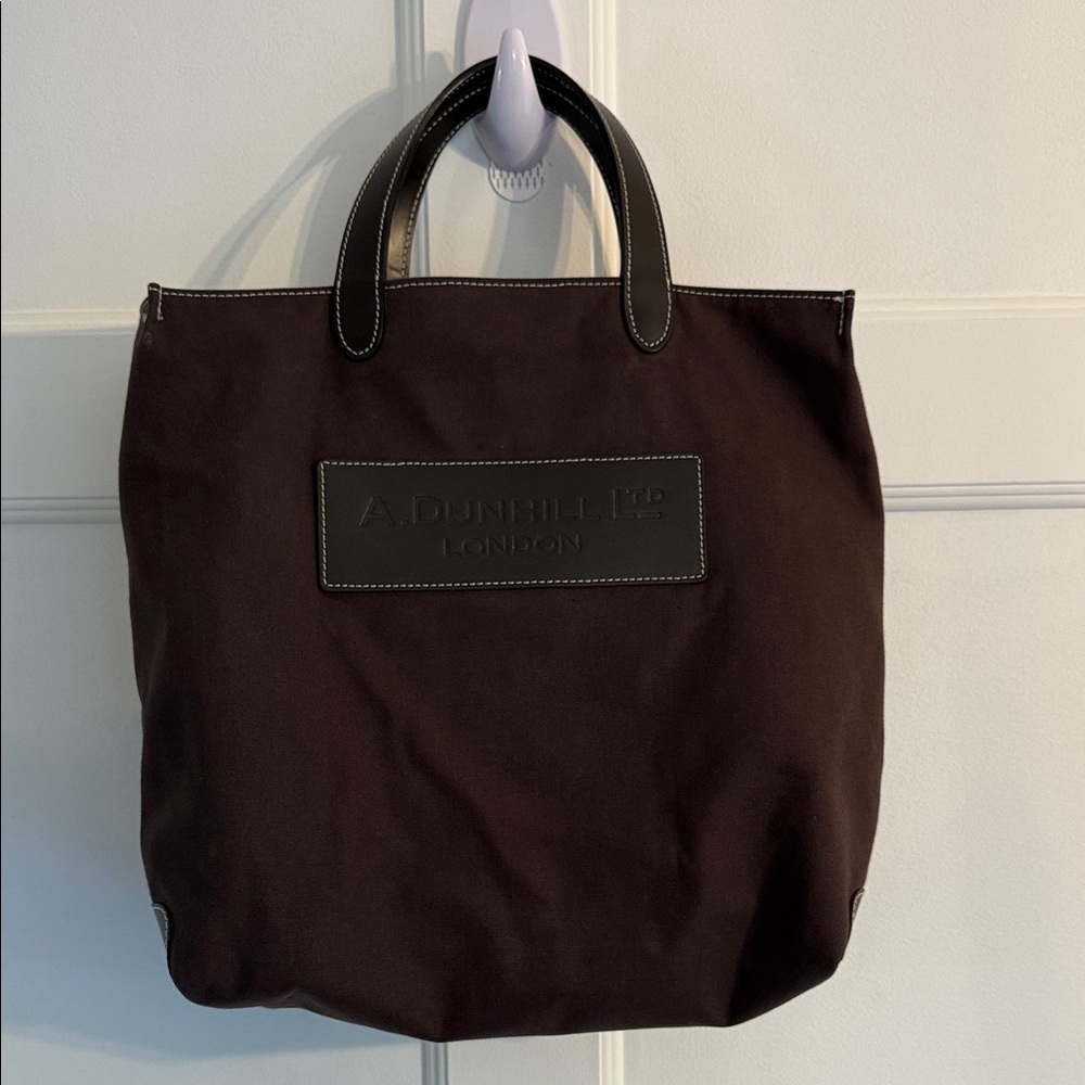 Dunhill Dark Brown Tote Bag